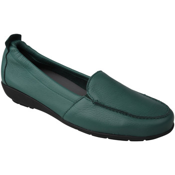 Natural Feet  Damenschuhe Mokassin Marie Farbe: grün günstig online kaufen