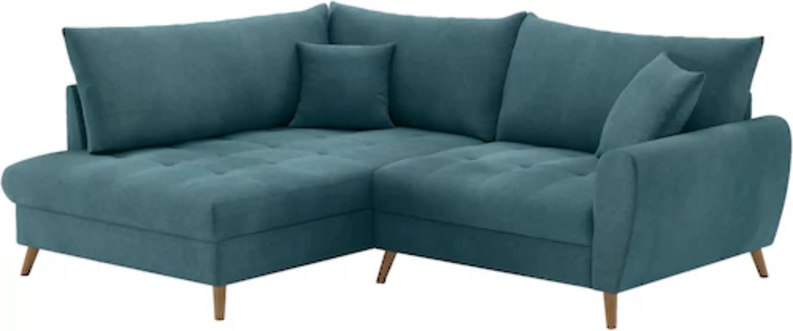 Mr. Couch Ecksofa »Blackburn II L-Form«, Wahlweise mit Kaltschaumpolsterung günstig online kaufen