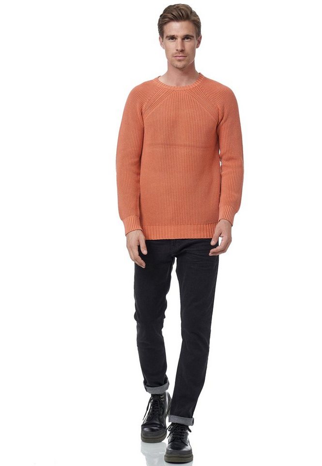 Rusty Neal Strickpullover, im einfarbigen Design günstig online kaufen