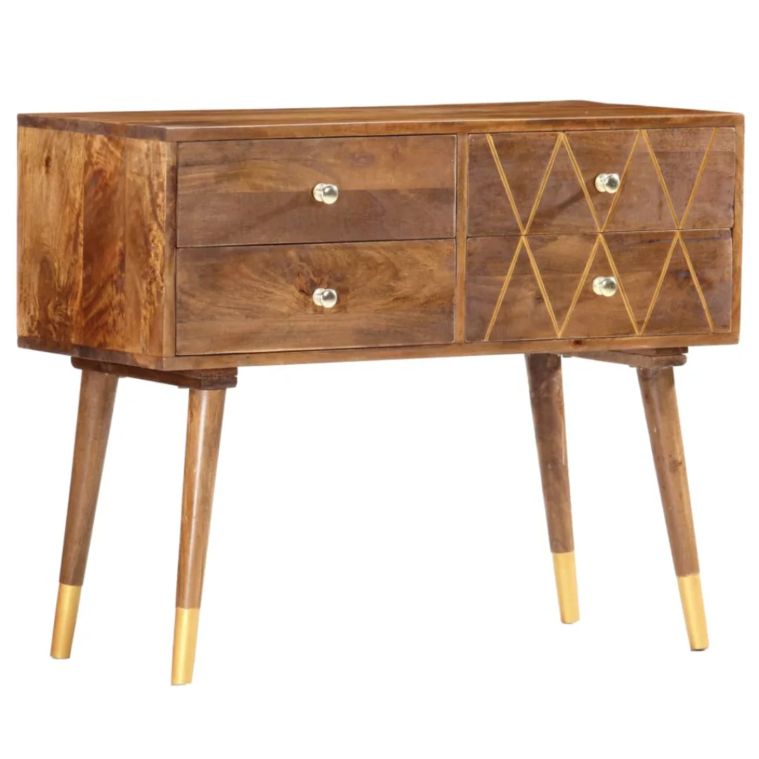 Sideboard 85×40×70 Cm Massivholz Mango günstig online kaufen