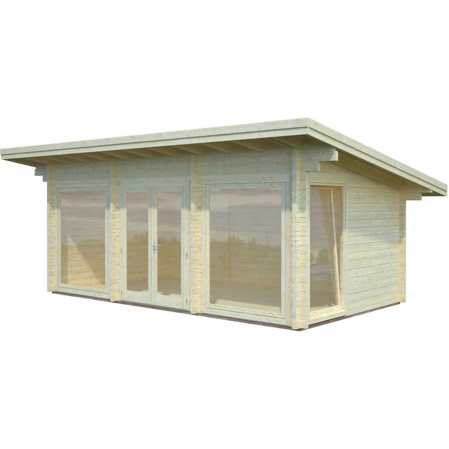 Palmako Gartenhaus "Heidi", (Set), 19,7 m², mit Fußboden im Gartenhaus günstig online kaufen