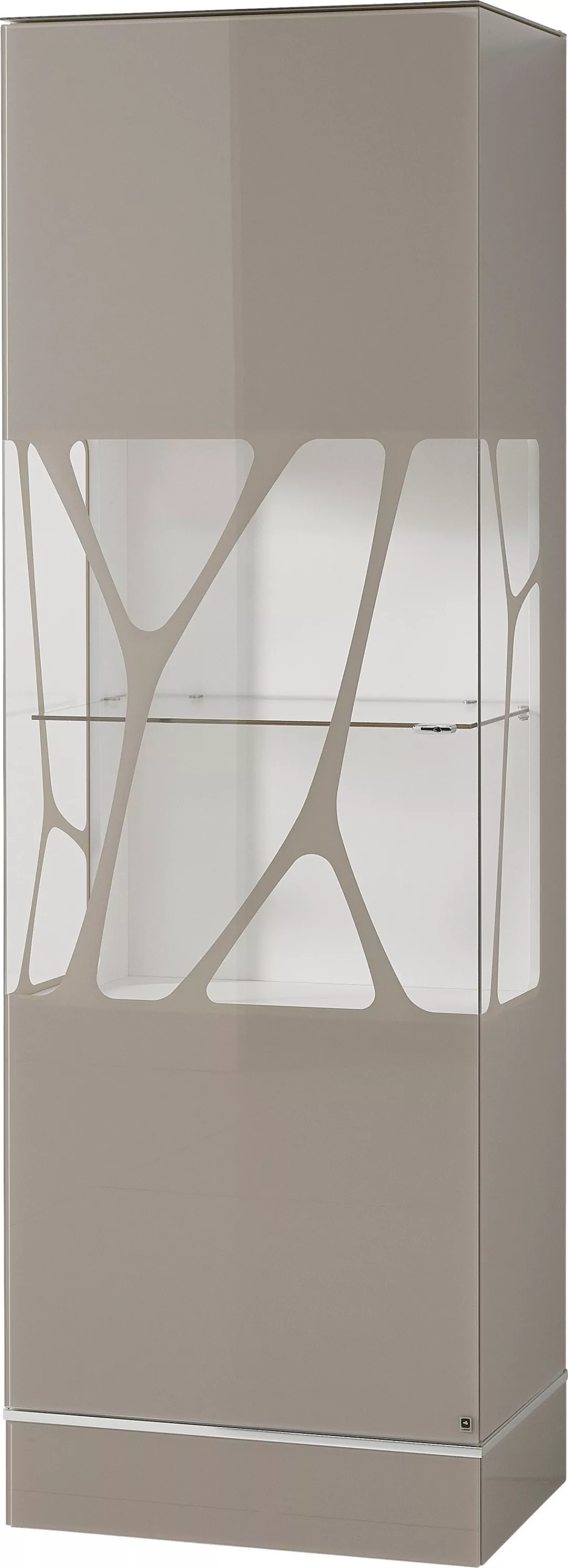 LEONARDO Vitrine "Cube", mit Sicherheitsglas und edlem MDF Holz, Höhe 192 c günstig online kaufen