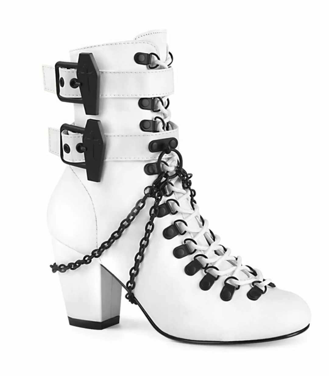 Plateau Boots VIVIKA-128 Weiß Matt (Schuhgröße: EUR 42) günstig online kaufen