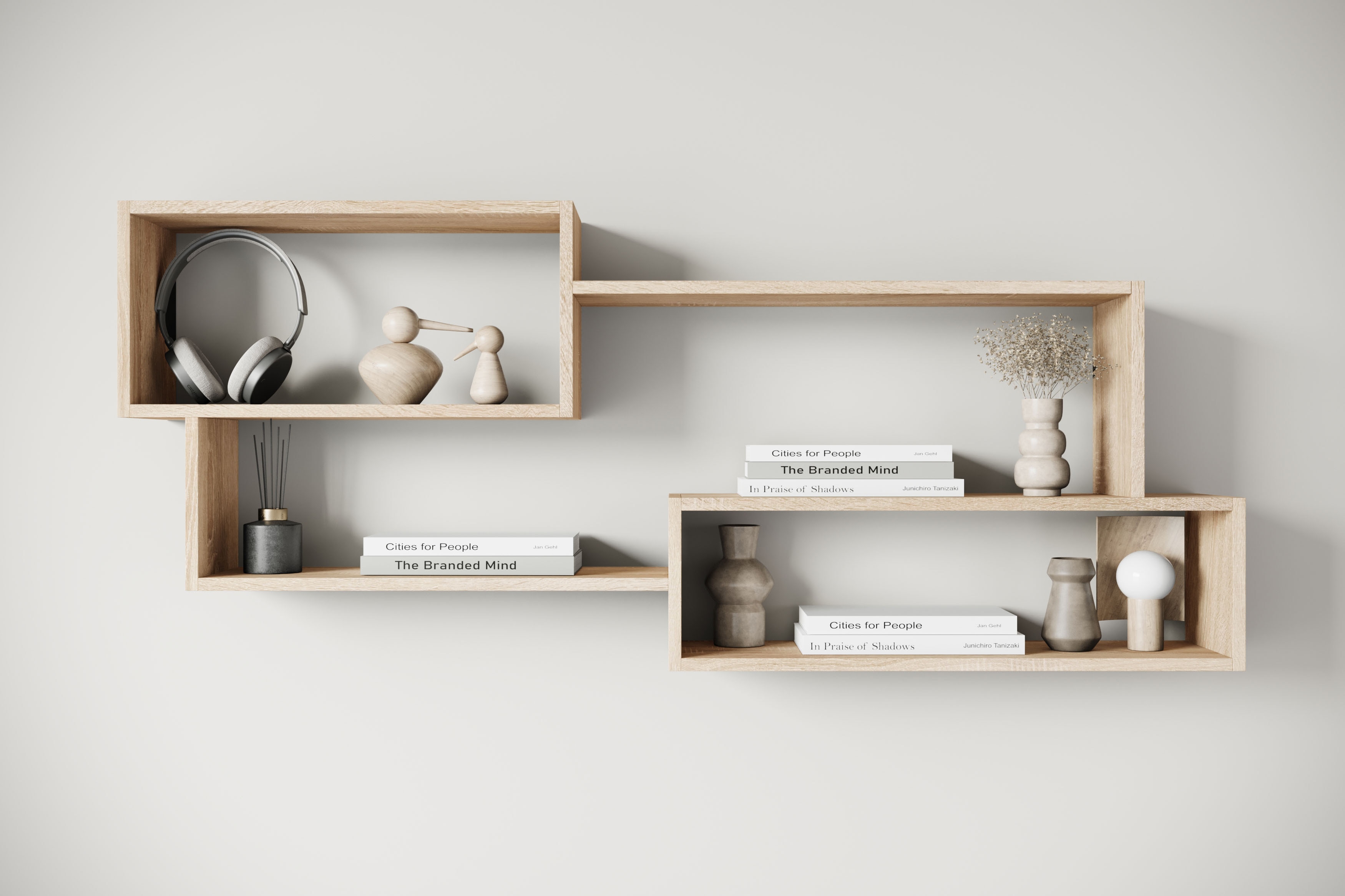 INOSIGN Wandboard "Wandregal Trio", (1 St.), Ideal als Bücherregal, Dekoreg günstig online kaufen