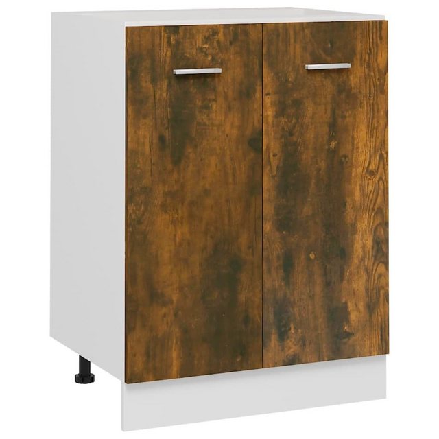 vidaXL Unterschrank Unterschrank Räuchereiche 60x46x81,5 cm Spanplatte günstig online kaufen