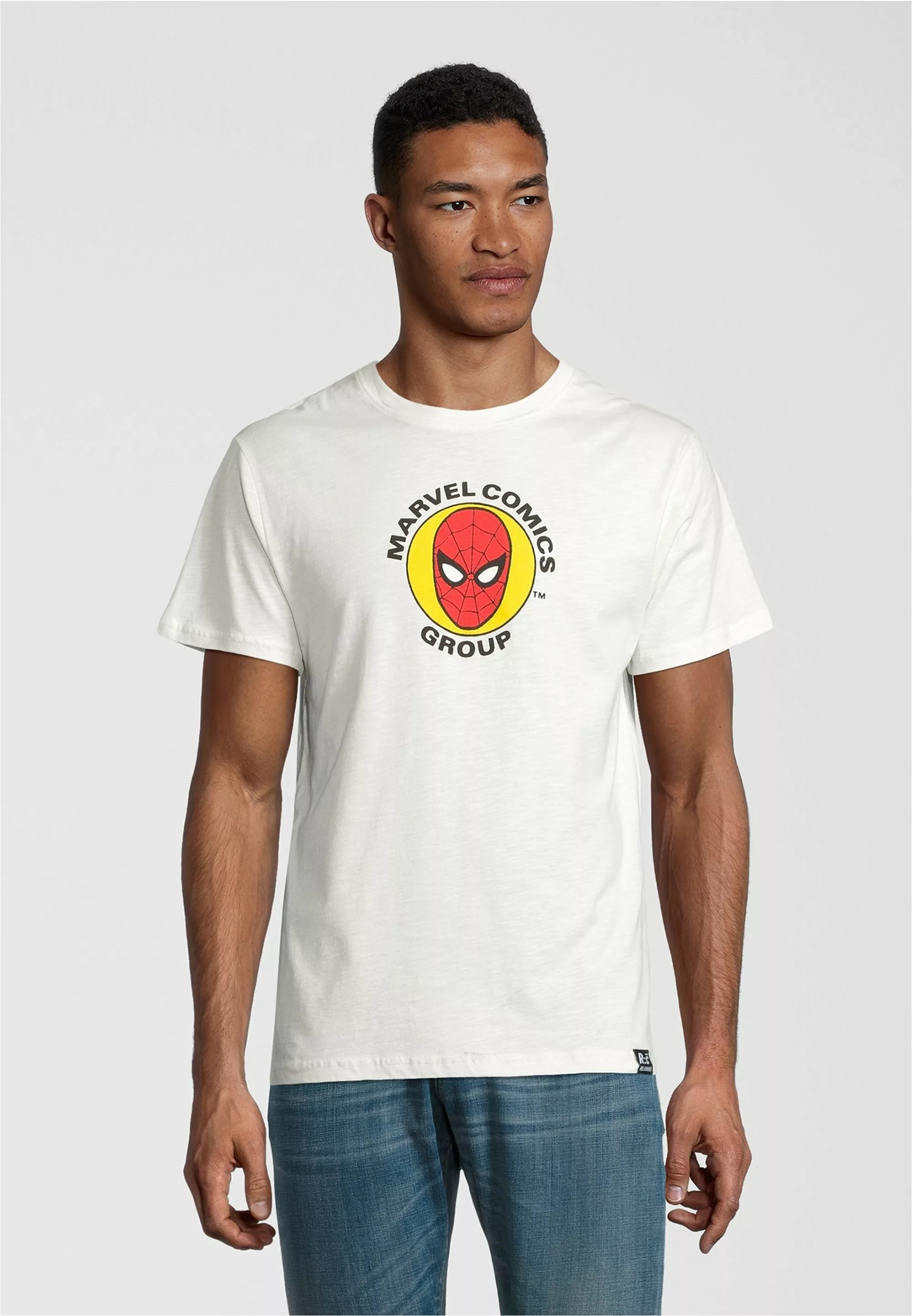 Recovered T-Shirt "Marvel Spider-Man Circle", im lockeren Schnitt günstig online kaufen