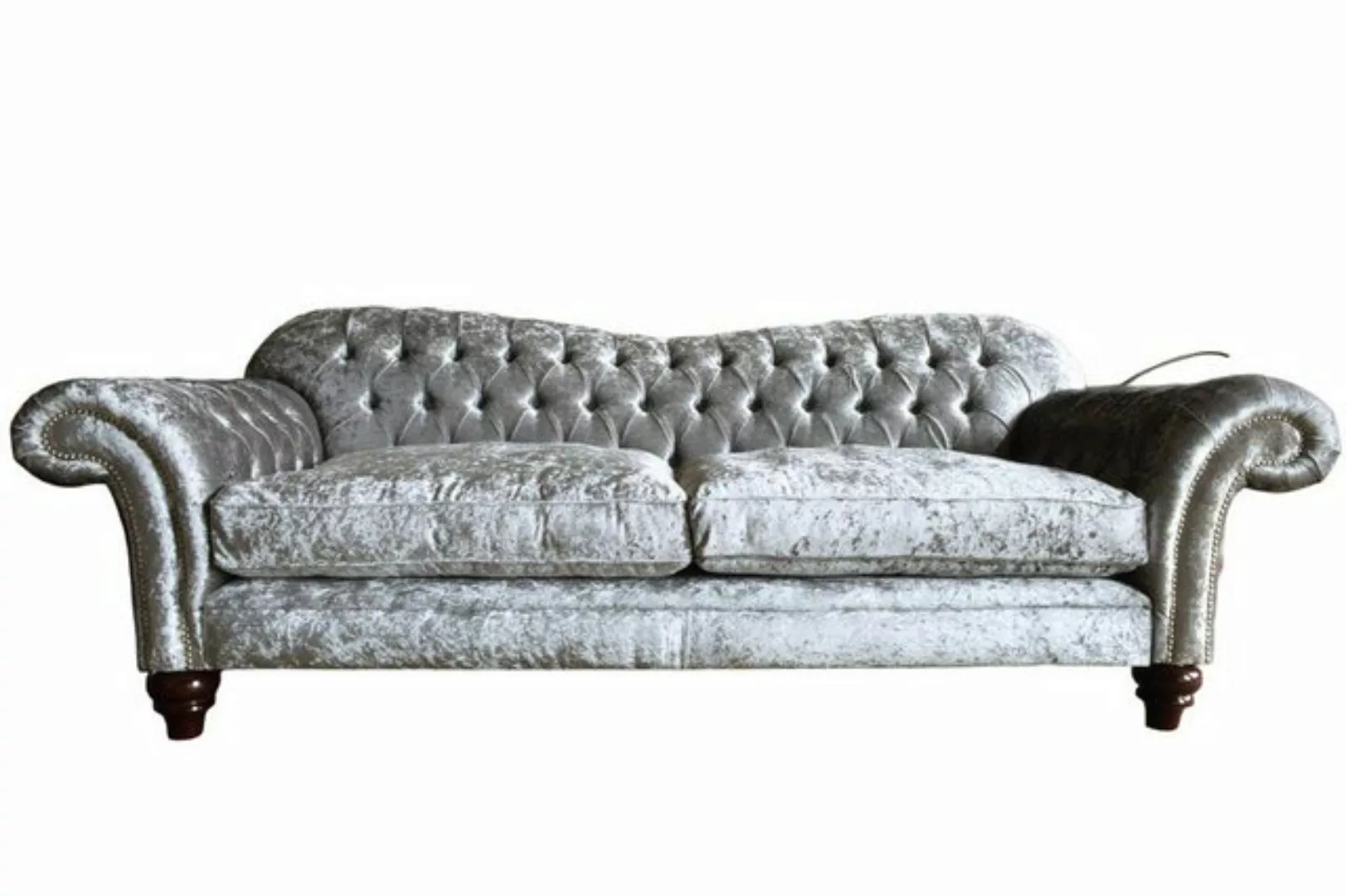 JVmoebel Chesterfield-Sofa Design Sofa Chesterfield Luxus Klass Couch Polst günstig online kaufen