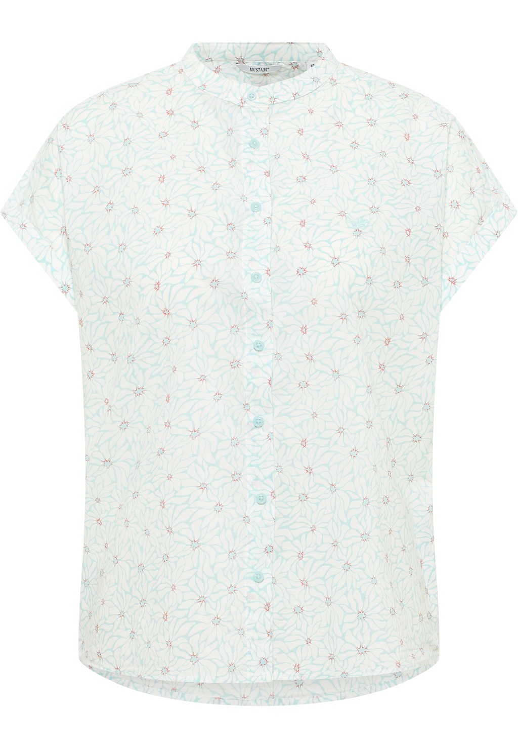 MUSTANG Kurzarmbluse "Damen Style Coral Springs" günstig online kaufen