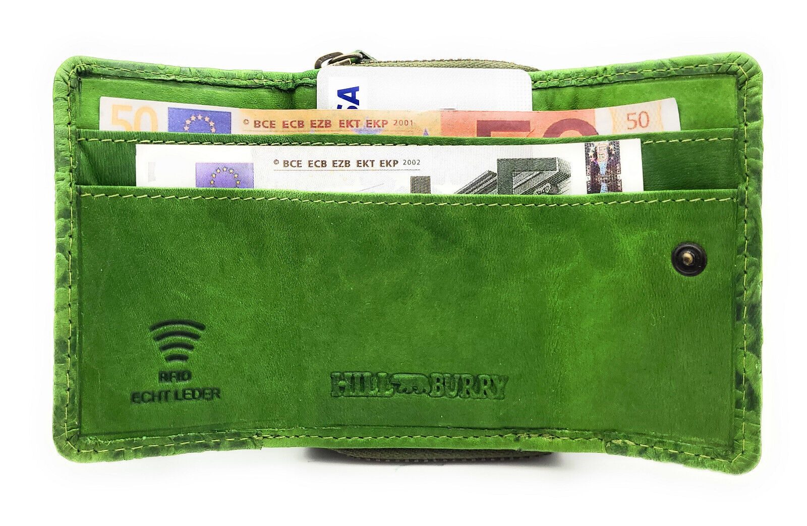 Hill Burry Mini Geldbörse kleines echt günstig online kaufen
