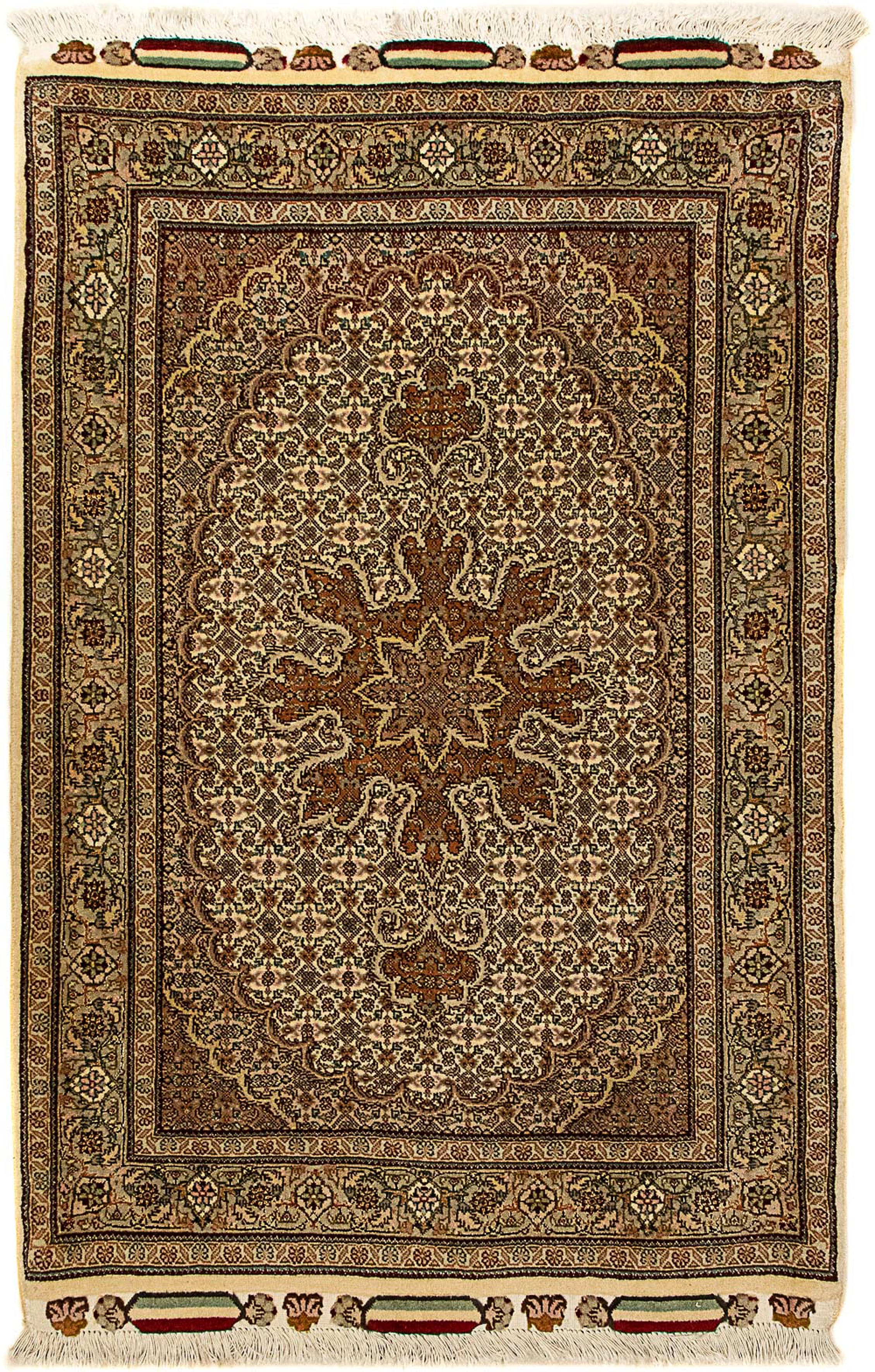 morgenland Orientteppich »Perser - Täbriz - Royal - 124 x 80 cm - beige«, r günstig online kaufen