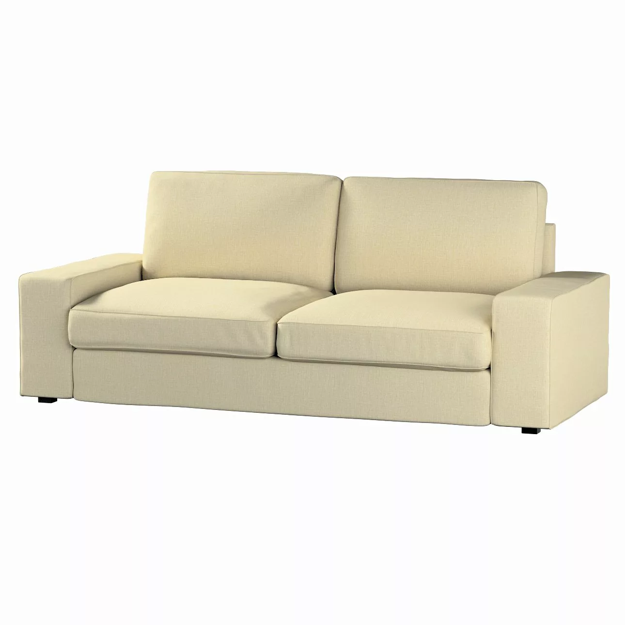 Bezug für Kivik 3-Sitzer Sofa, olivgrün-creme, Bezug für Sofa Kivik 3-Sitze günstig online kaufen