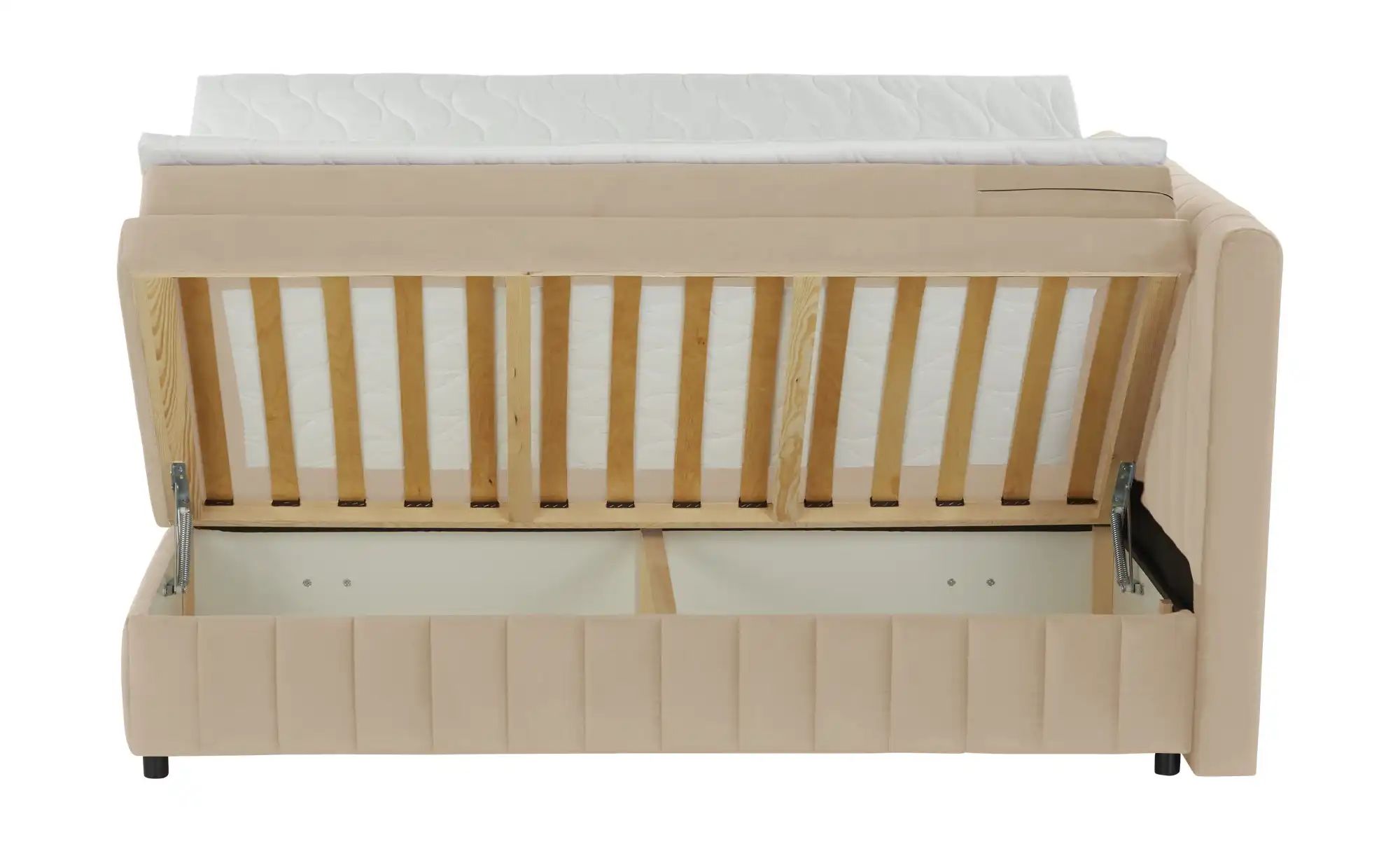 uno Boxbett mit Bettkasten Bruno ¦ beige ¦ Maße (cm): B: 166 H: 106 Betten günstig online kaufen