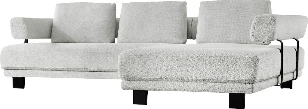 HUKLA Ecksofa "HU-HP18064 L-Form", (Set), Optional mit motorischer Vorziehb günstig online kaufen