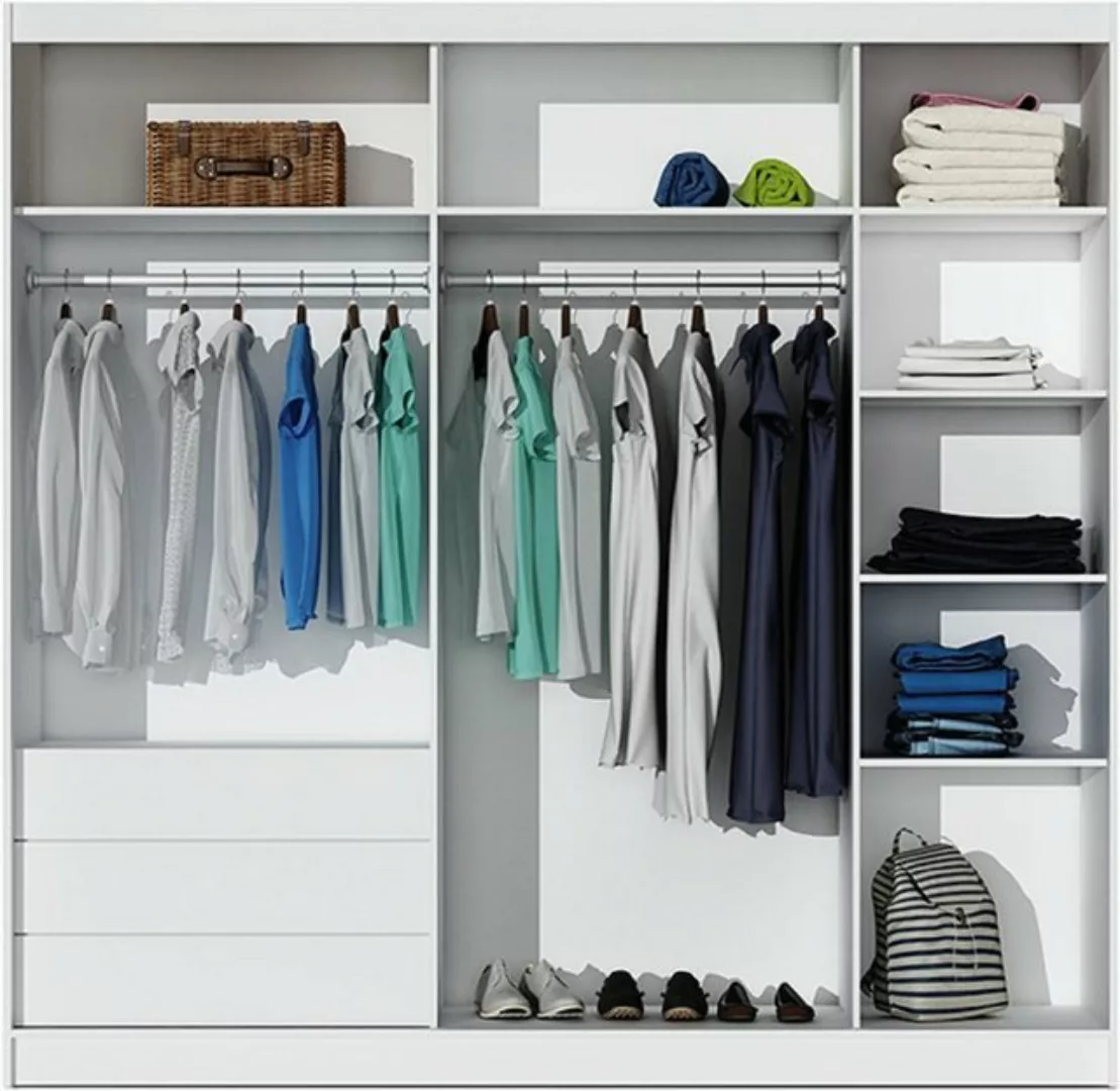ROYAL24_MARKT Kleiderschrank - Exklusive Qualität für Ihr Zuhause. (Schwebe günstig online kaufen