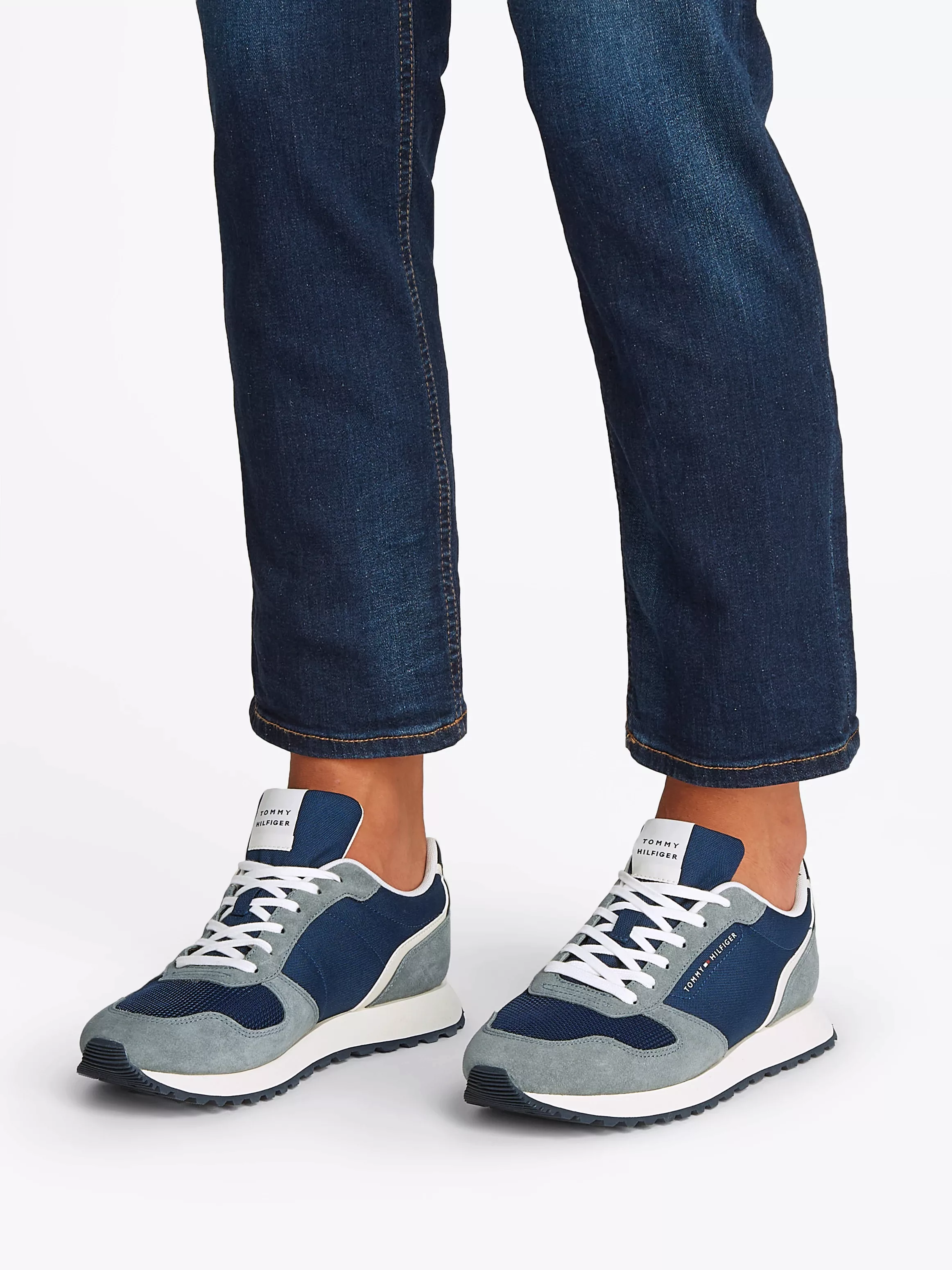 Tommy Hilfiger Plateausneaker "NEW RUNNER EVA MIX", Freizeitschuh, Halbschu günstig online kaufen