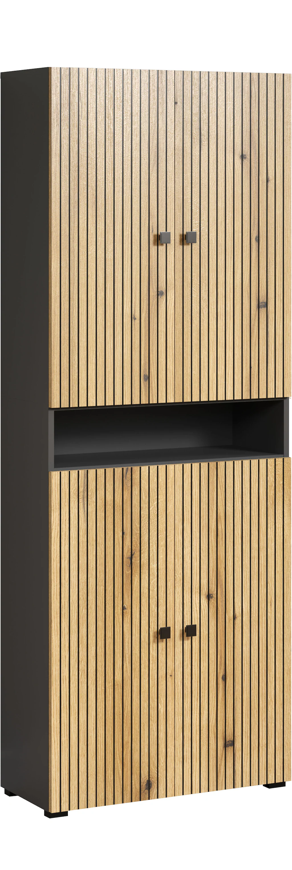 welltime Hochschrank "Amrum", Badezimmerschrank mit und ohne Schublade - (B günstig online kaufen