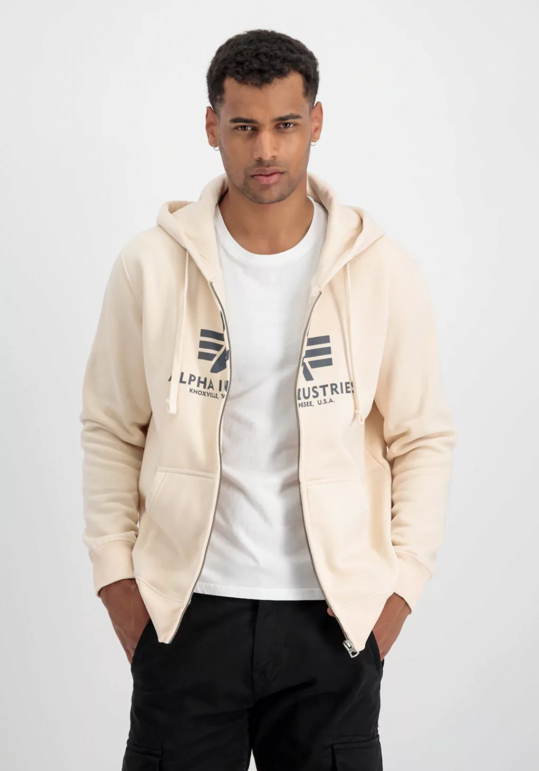 Alpha Industries Hoodie "Alpha Industries Men - Hoodies Basic Zip Hoodie" günstig online kaufen