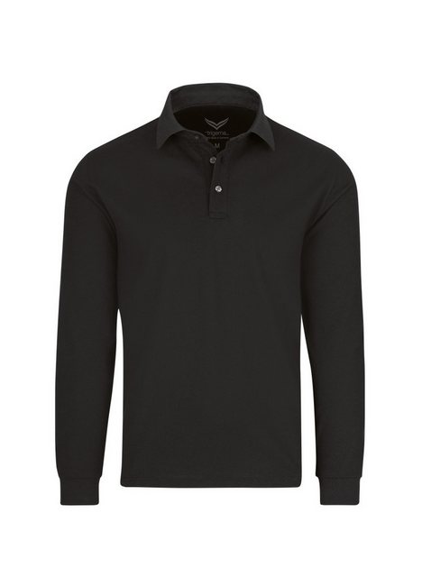 Trigema Poloshirt TRIGEMA Business Langarm-Polo mit Hemdkragen (1-tlg) günstig online kaufen