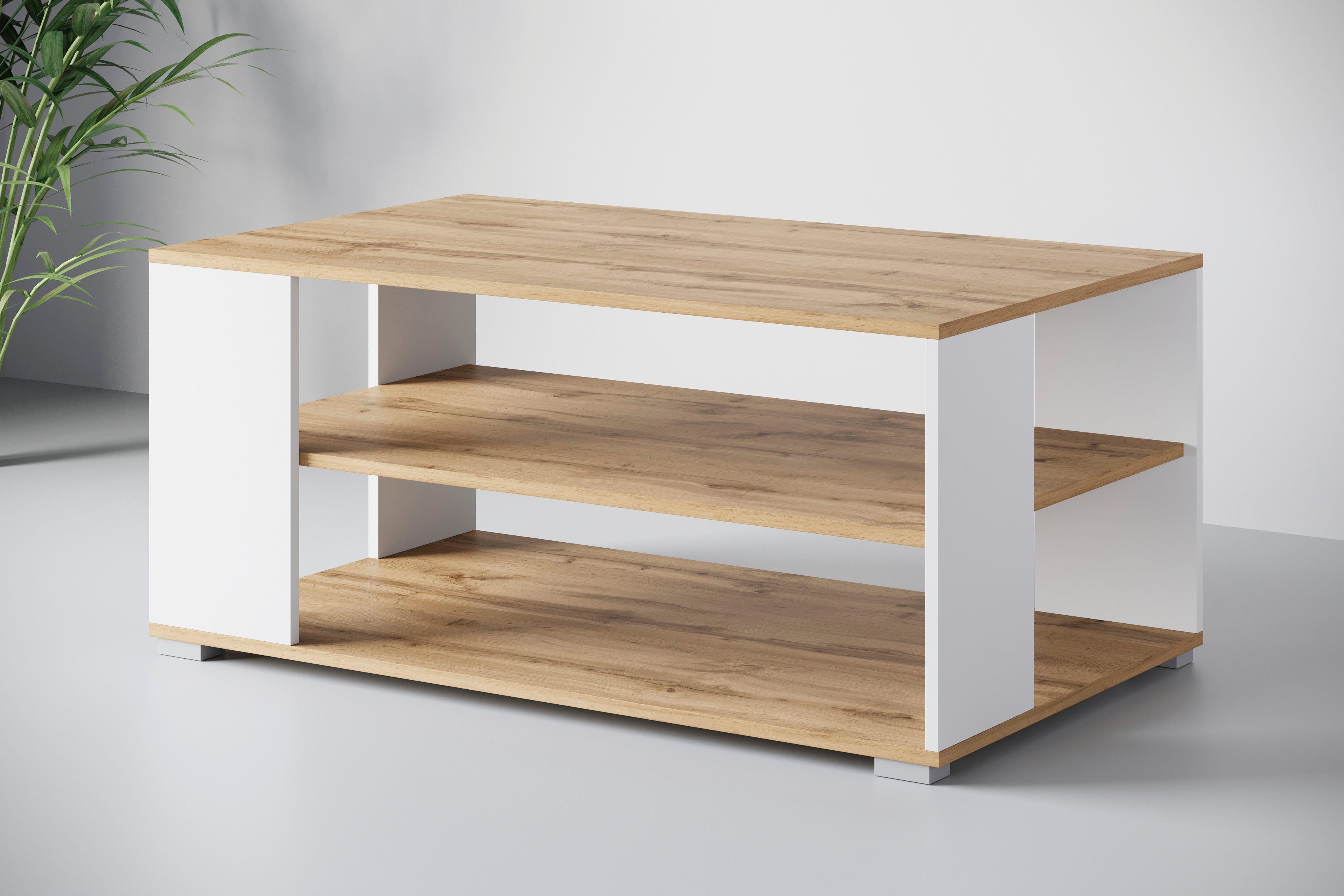 INOSIGN Couchtisch "Kenia", (1 St.), Rechteckiger Kaffetisch, 100x66 cm, mi günstig online kaufen