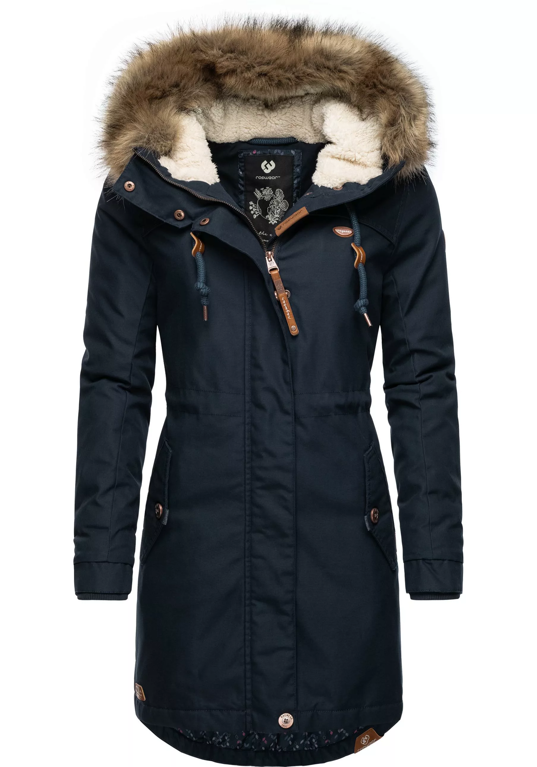 Ragwear Winterjacke "Tawny", mit Kapuze, stylischer Winterparka mit großer günstig online kaufen