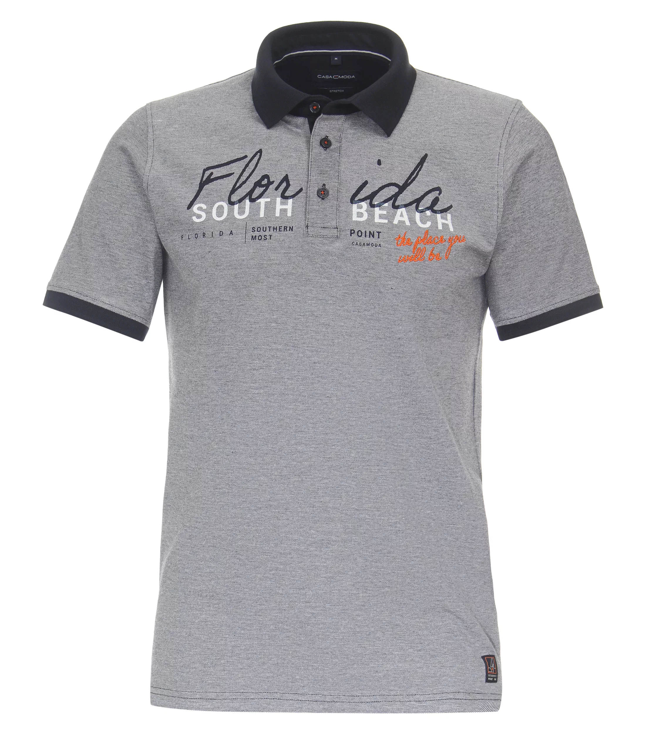 CASAMODA Poloshirt "CASAMODA Polo-Shirt gestreift" günstig online kaufen