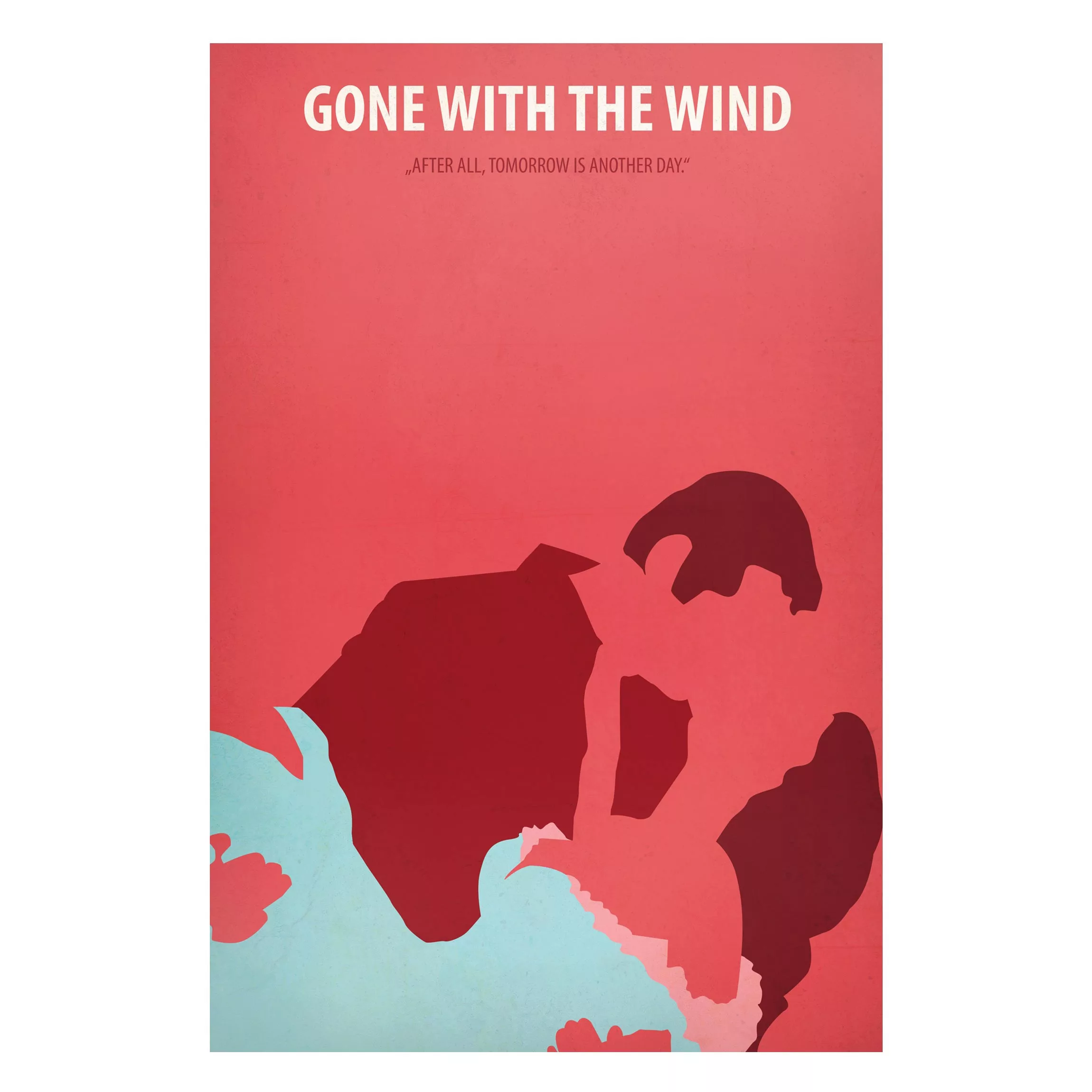 Magnettafel Kunstdruck - Hochformat 2:3 Filmposter Gone with the wind günstig online kaufen