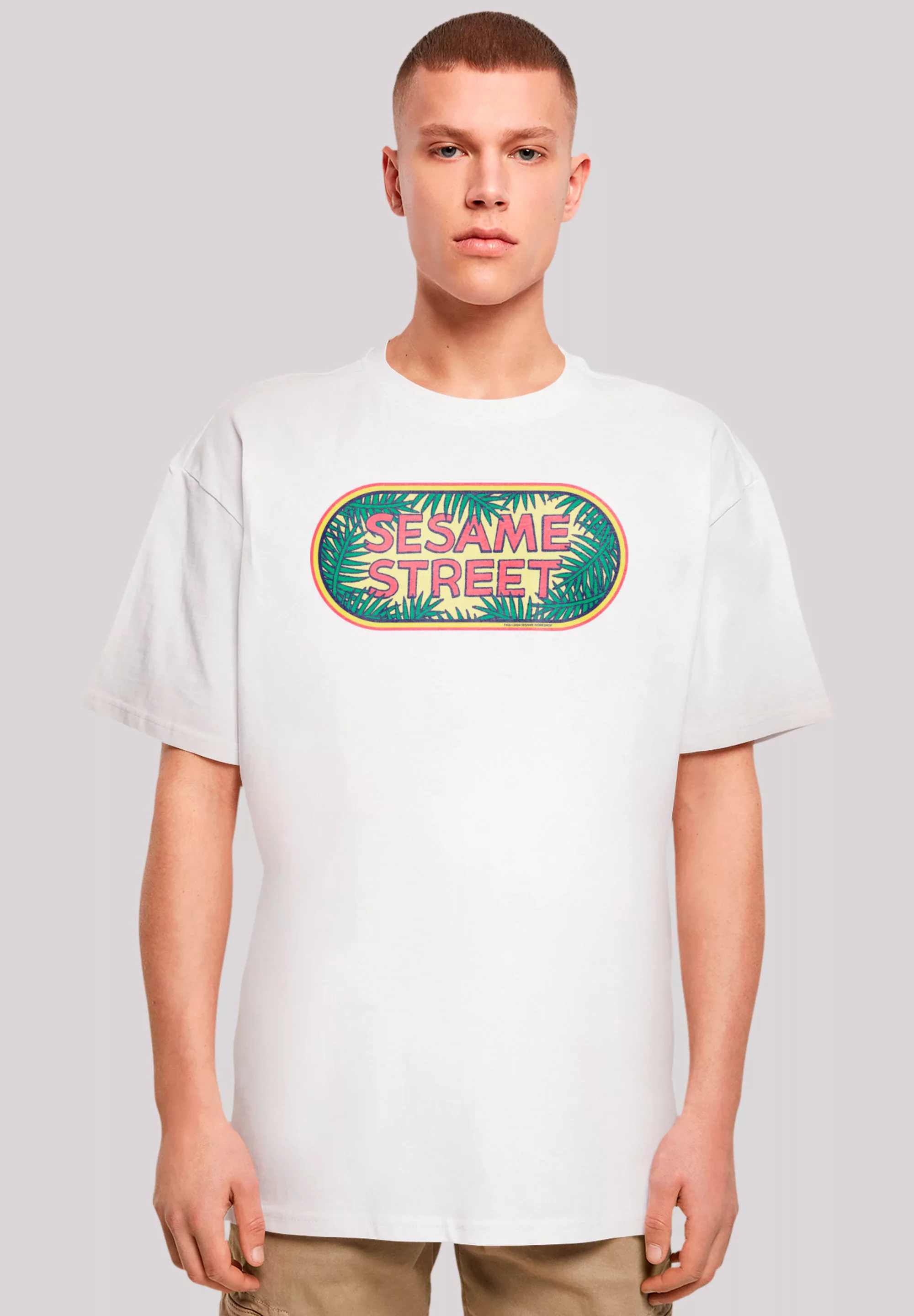 F4NT4STIC T-Shirt "Sesamstraße Jungle Logo", Premium Qualität, Weihnachts-K günstig online kaufen