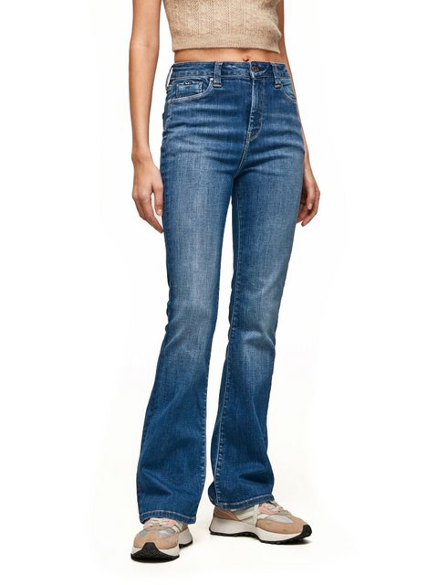 Pepe Jeans Bootcut-Jeans High Waist - Slim Fit - Dion Flare HN6 - Länge:32 günstig online kaufen