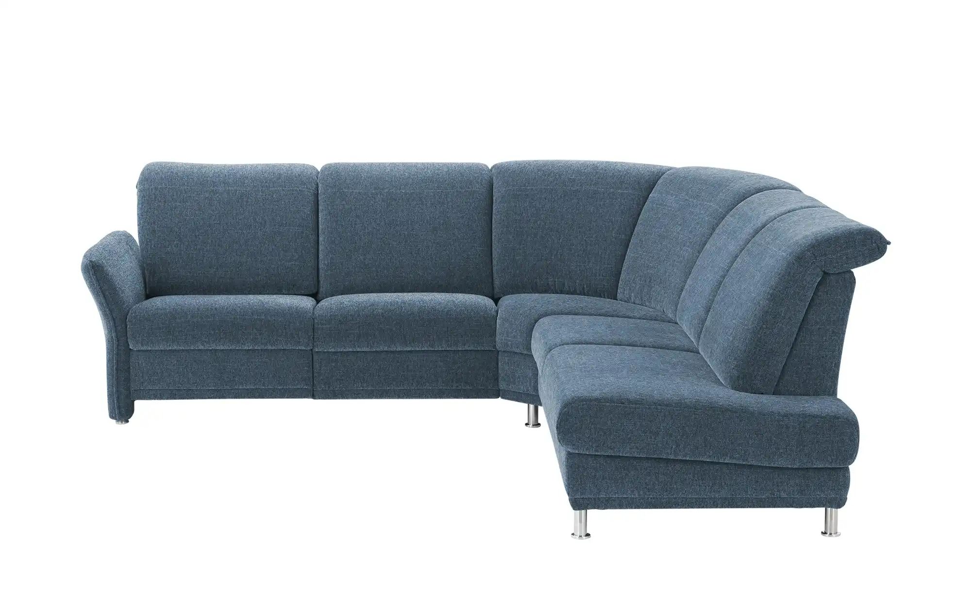 Polstermöbel Oelsa Ecksofa  Messina ¦ blau ¦ Maße (cm): B: 267 H: 92 T: 277 günstig online kaufen