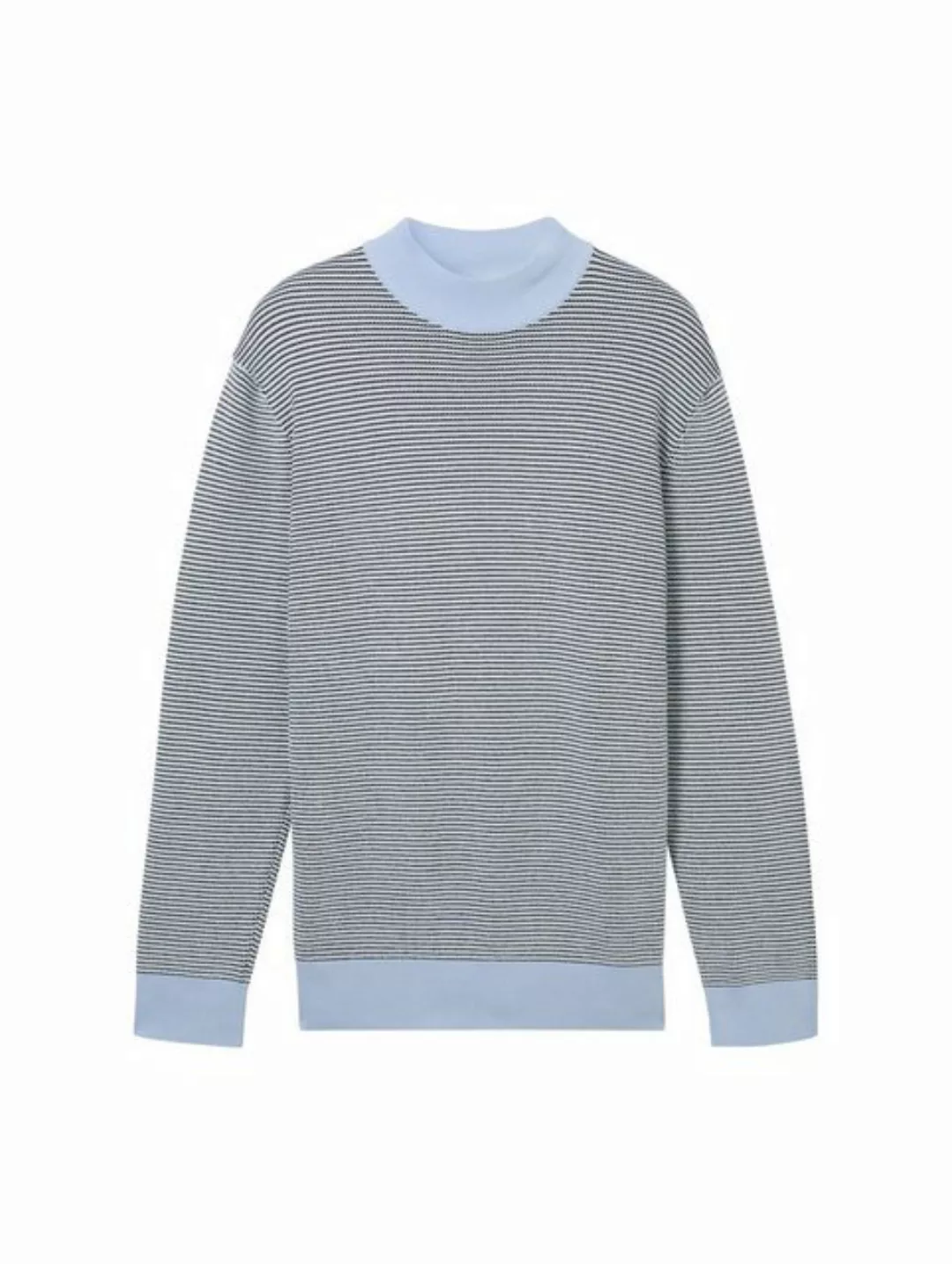 TOM TAILOR Denim Strickpullover Strickpullover mit Stehkragen günstig online kaufen