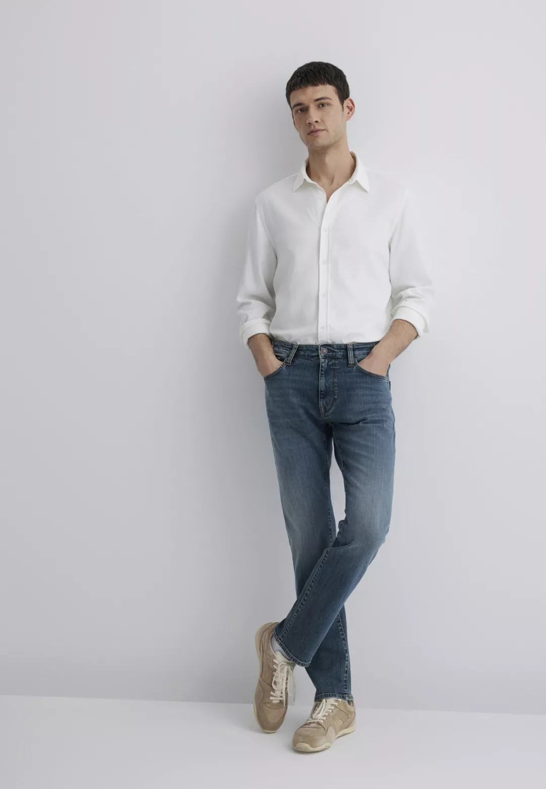 Mavi Straight-Jeans "MARCUS", Slim Straight Jeans günstig online kaufen