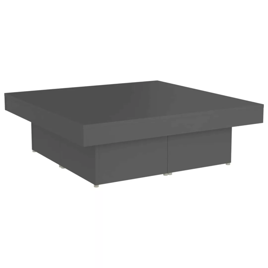 Couchtisch Grau 90x90x28 Cm Spanplatte günstig online kaufen