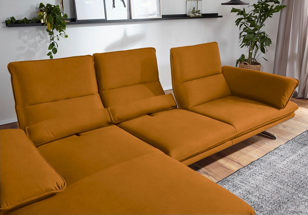 W.SCHILLIG Ecksofa "broadway, Designsofa mit tollem Sitzkomfort, L-Form", S günstig online kaufen