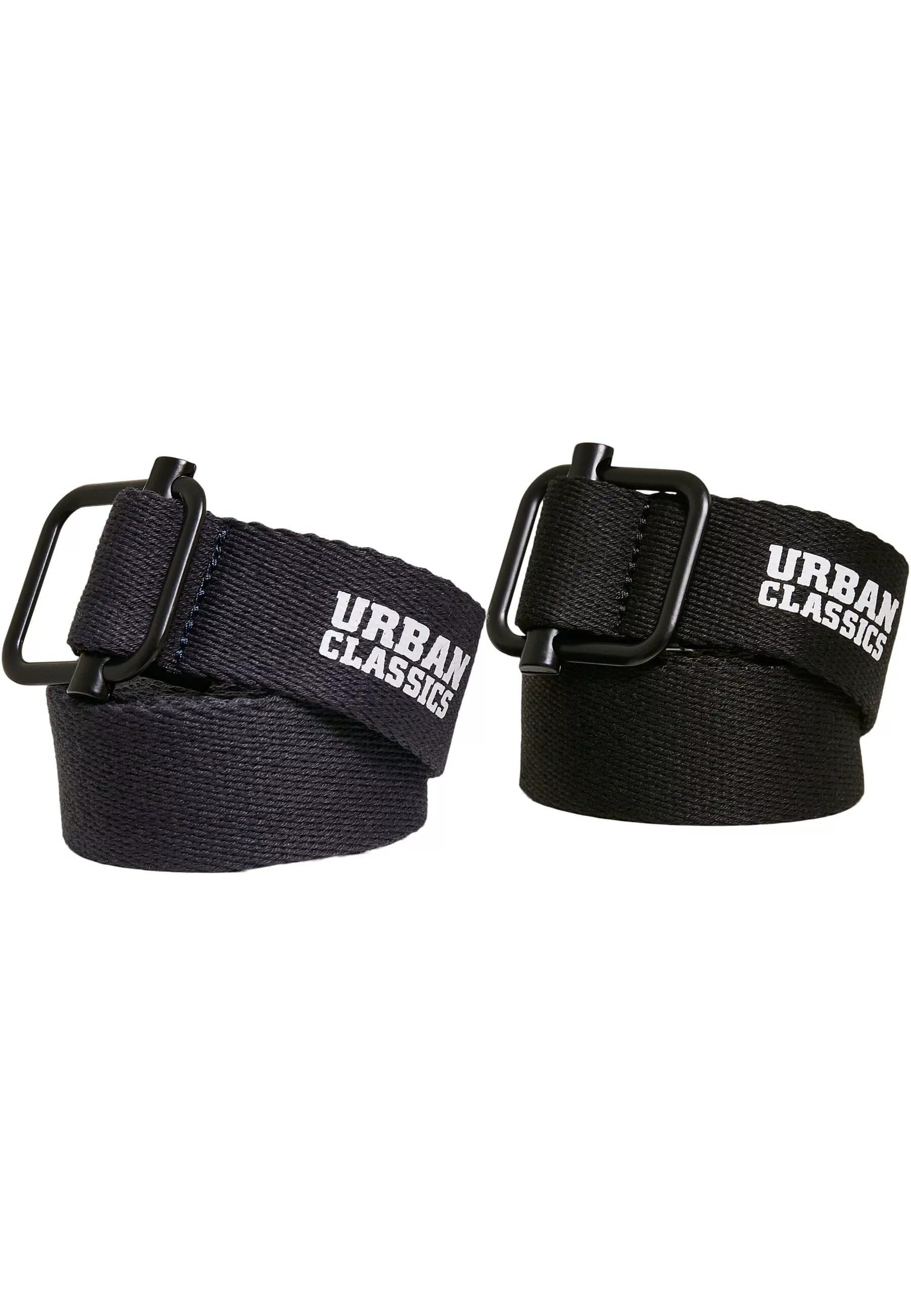 URBAN CLASSICS Hüftgürtel "Urban Classics Unisex Industrial Canvas Belt 2-P günstig online kaufen