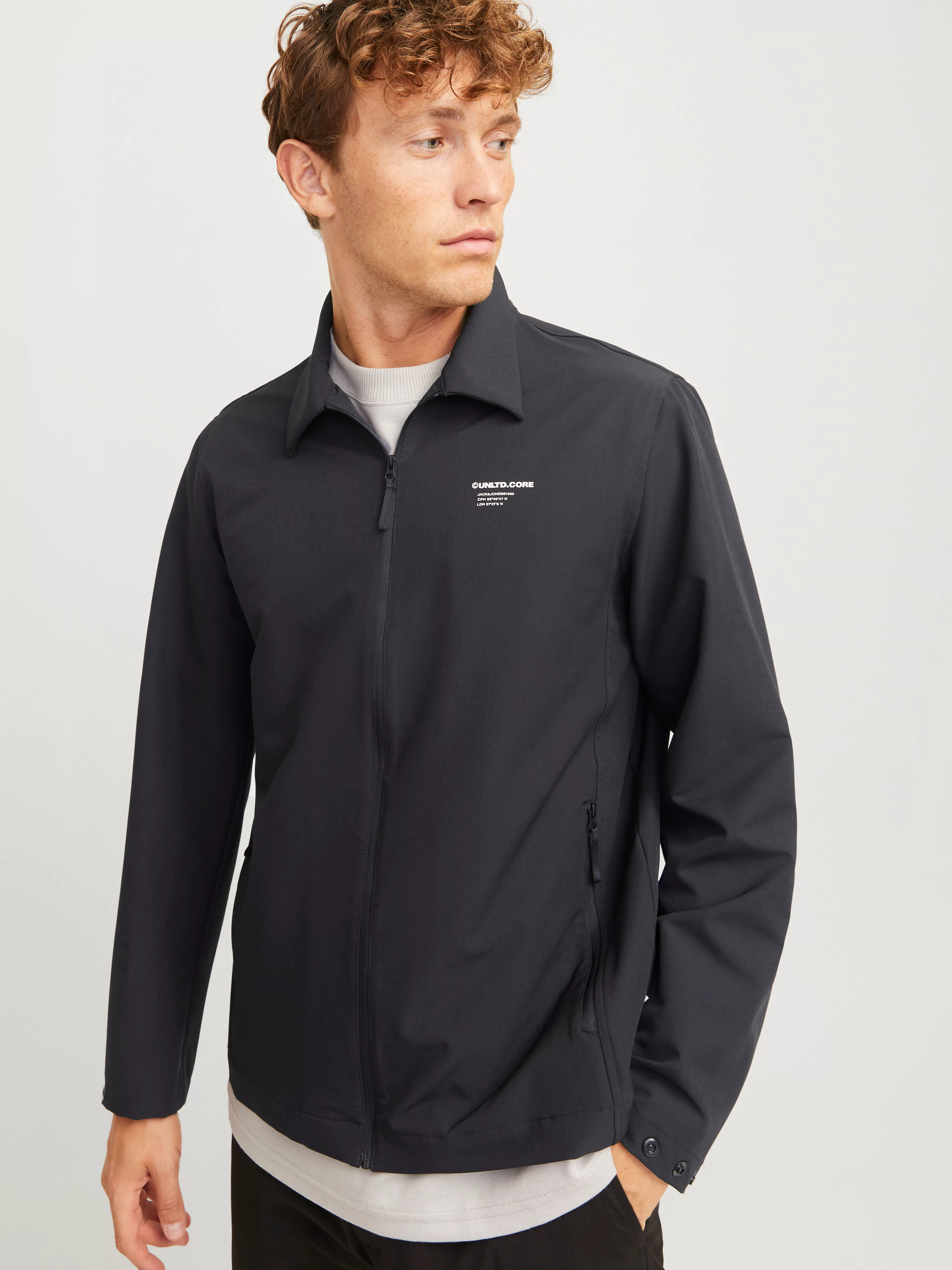 Jack & Jones Langarmhemd "JCOAERO SHIRT JACKET LS NOOS", mit Reißverschluss günstig online kaufen