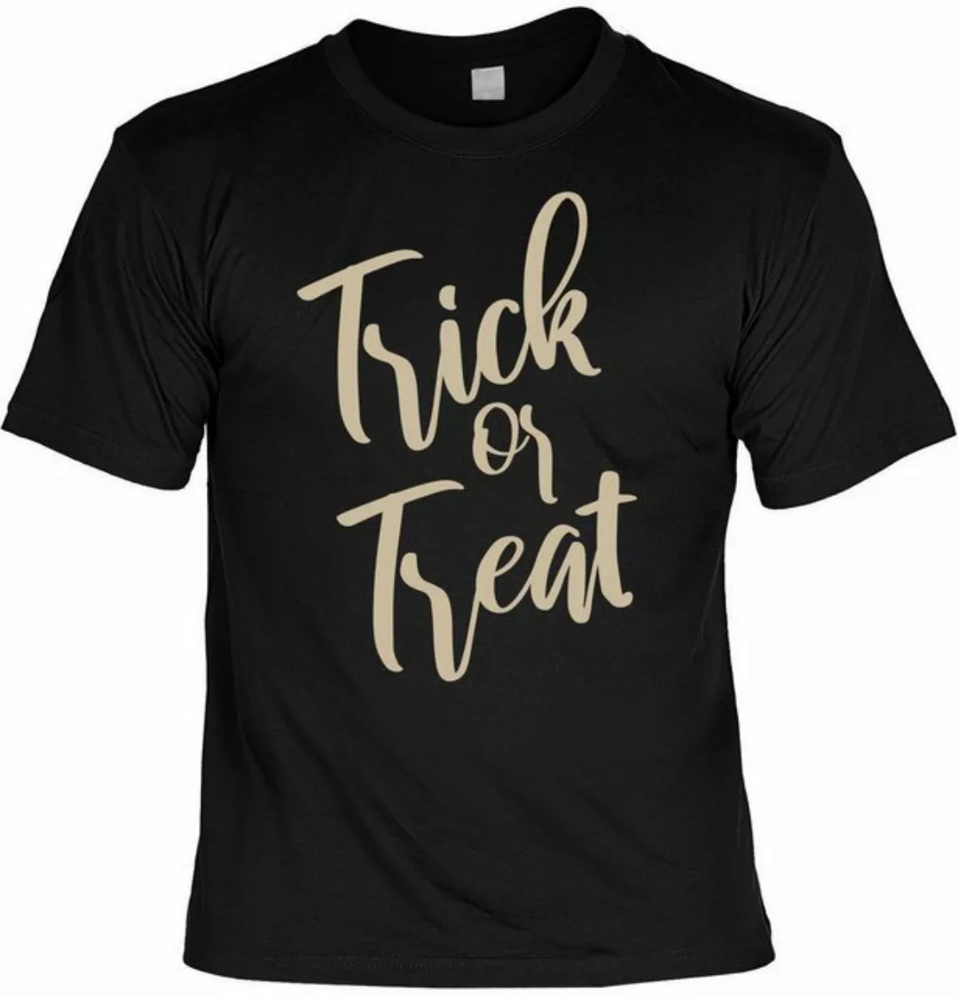 Art & Detail Shirt T-Shirt Halloween Grusel Tshirt Trick or Treat - Kürbis günstig online kaufen