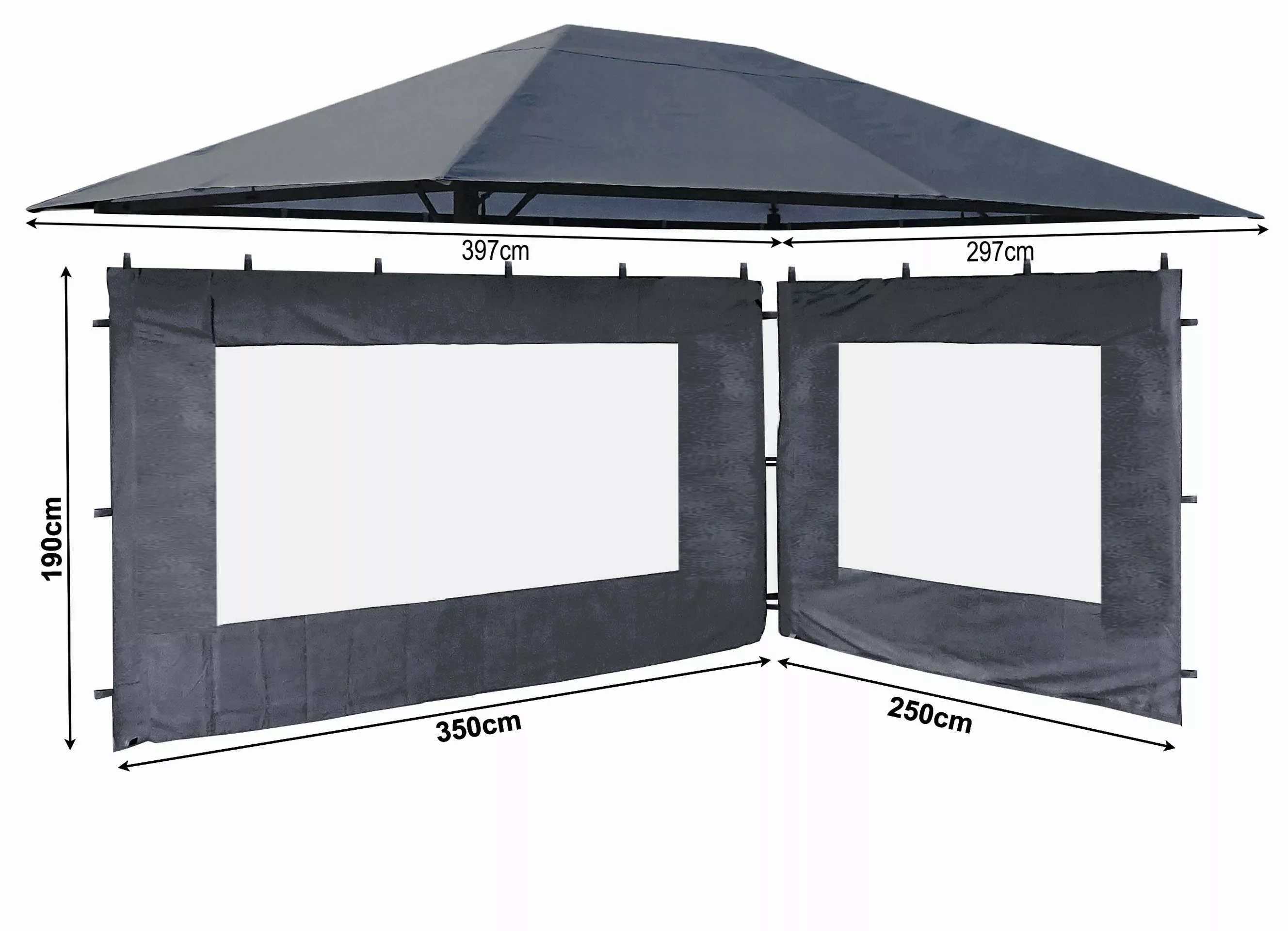 Quick Star Pavillon-Ersatzdach Ersatzdach und 2 günstig online kaufen