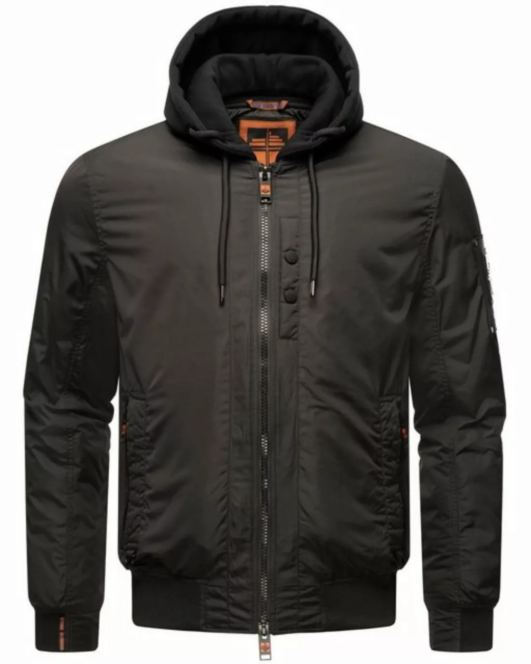 Stone Harbour Bomberjacke Hoobo Stylische Herren Fliegerjacke mit abnehmbar günstig online kaufen