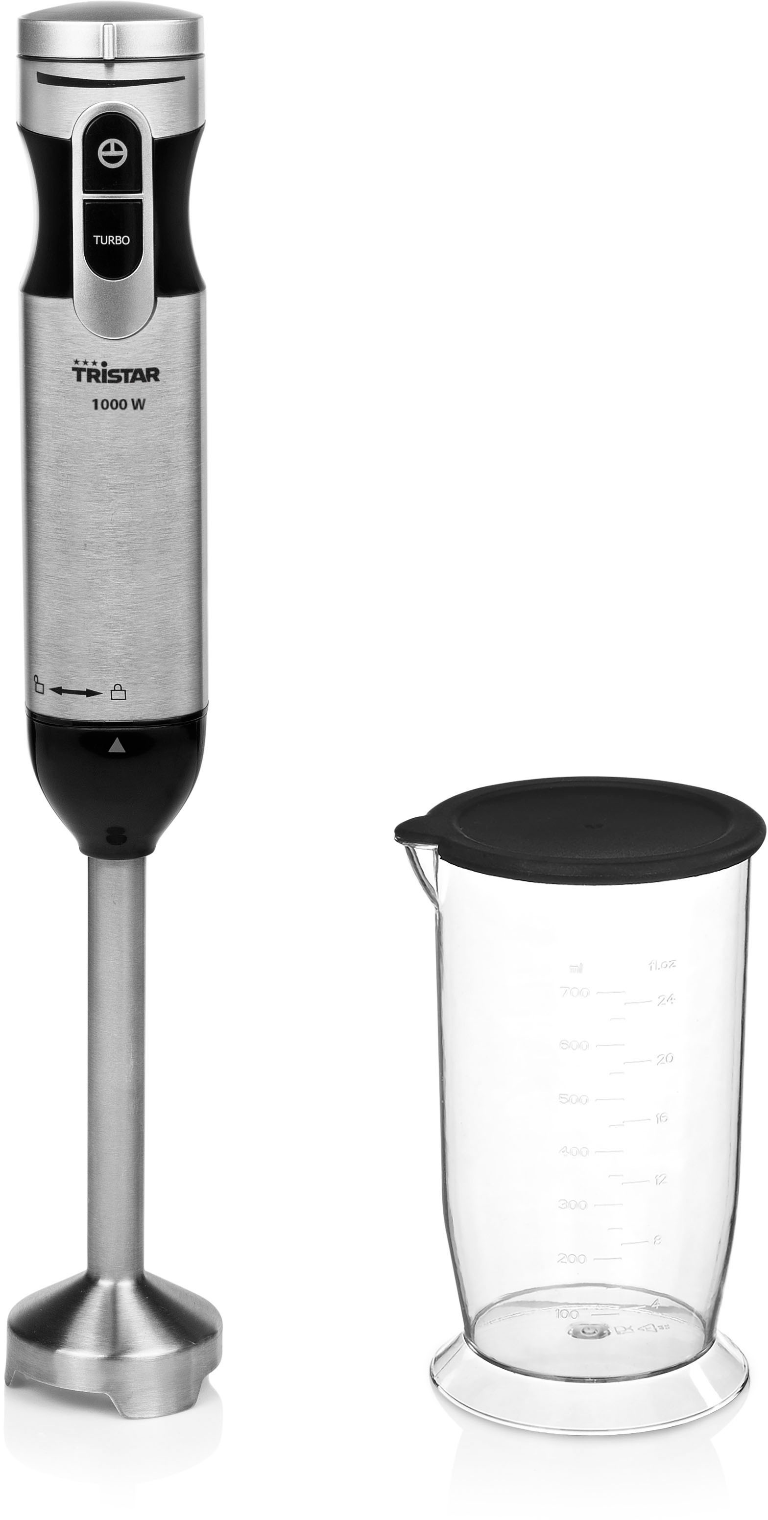 Tristar Stabmixer-set Mx-4829 1000w Silbern günstig online kaufen