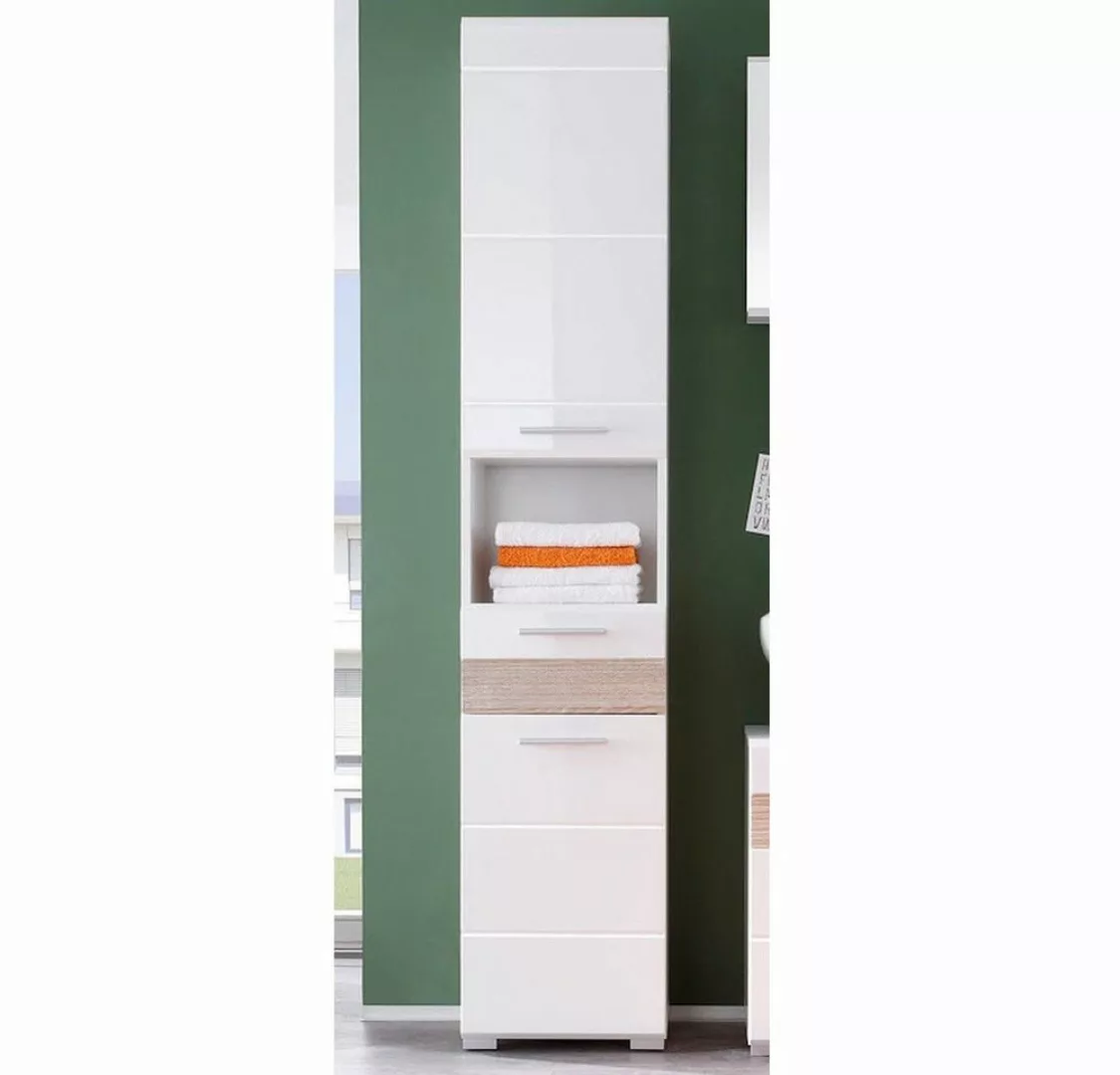 Trendteam Waschbeckenunterschrank MezzoBad Weiß 60 cm günstig online kaufen