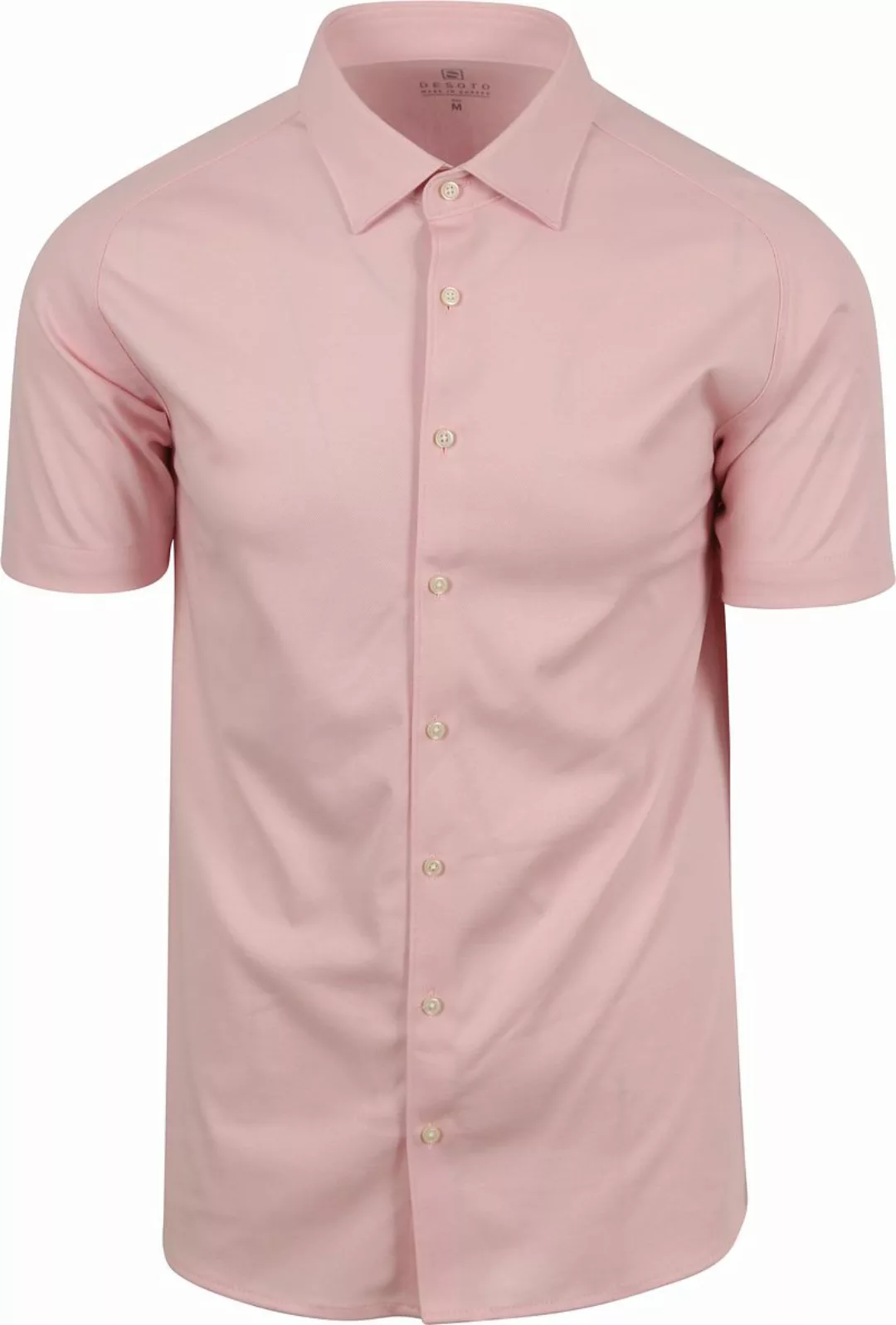 Desoto Short Sleeve Jersey Hemd Rosa - Größe S günstig online kaufen