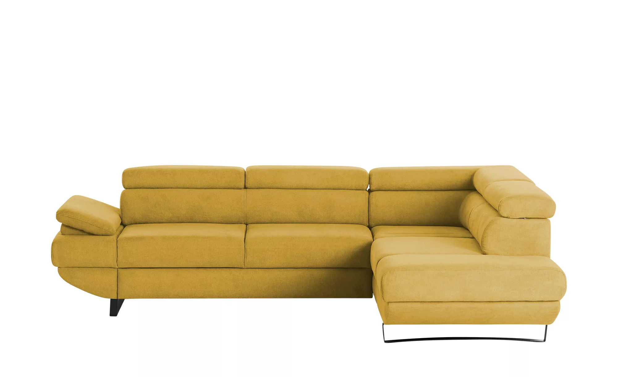 switch Ecksofa aus Mikrofaser Gio ¦ gelb ¦ Maße (cm): B: 263 H: 74 T: 200.0 günstig online kaufen