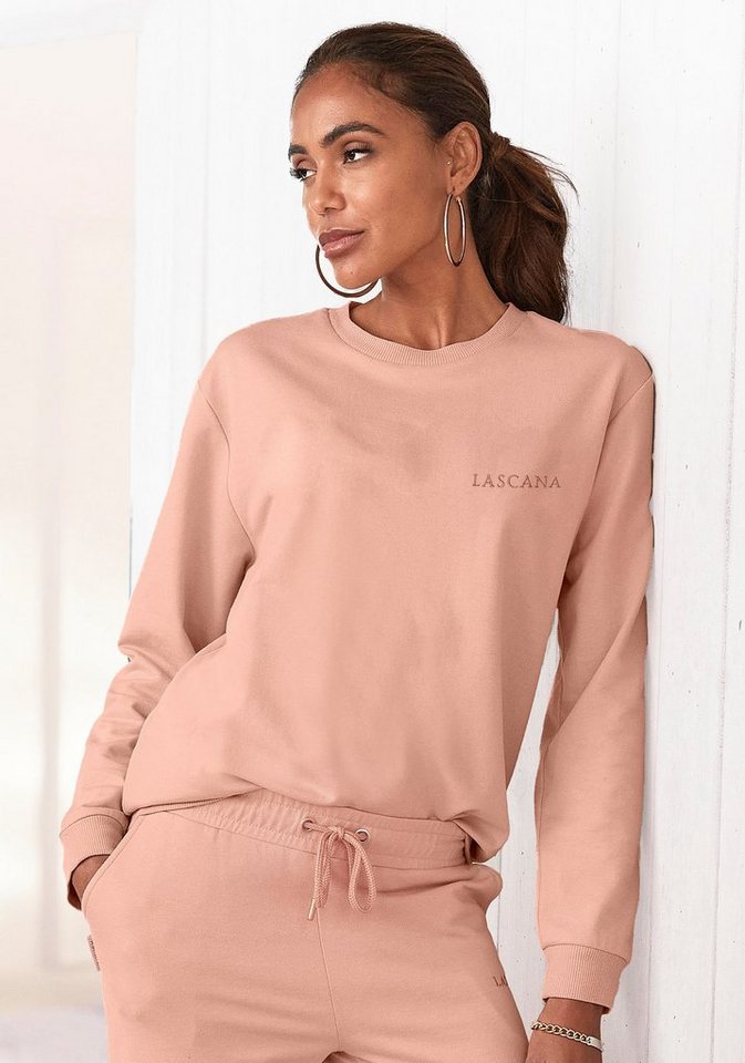 LASCANA Sweatshirt Loungeanzug günstig online kaufen