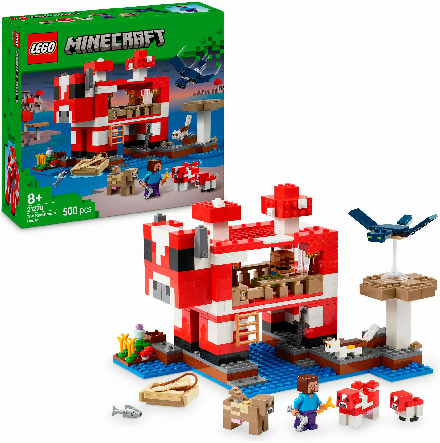 LEGO® Das Pilzkuh-Haus (21270), LEGO Minecraft günstig online kaufen
