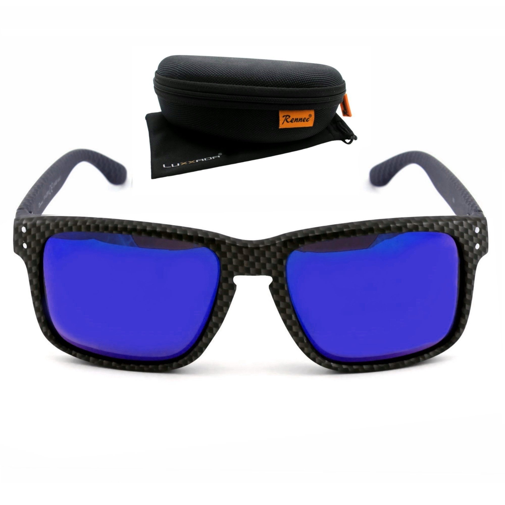 Rennec Sonnenbrille (Herren Brille mit Hardcase günstig online kaufen