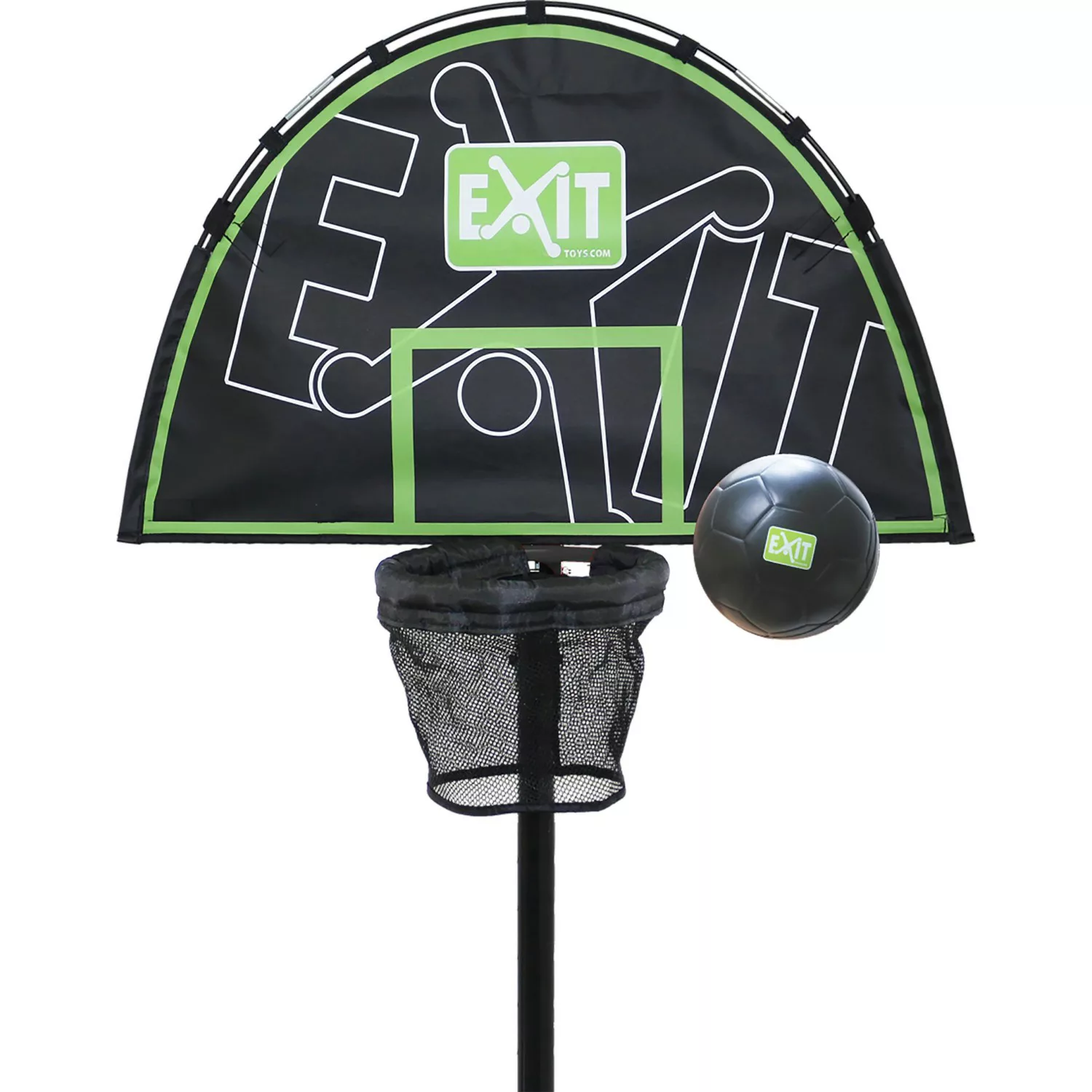 EXIT Trampolin Korb (D25-38mm) - grün/schwarz günstig online kaufen