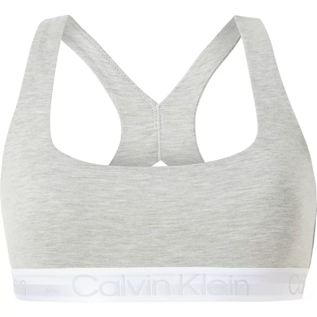 Calvin Klein Underwear Unlined Baumwoll-bralette L Grey Heather günstig online kaufen
