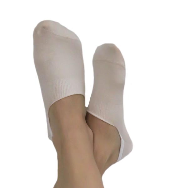 3 Paar Füßlinge Invisible Bio-baumwolle Sneaker Ballerina Footies günstig online kaufen