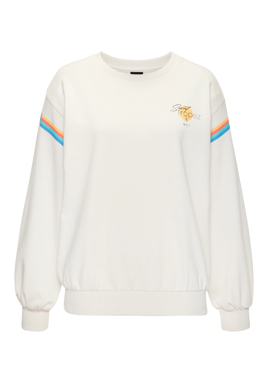 Bench. Sweatshirt, mit modischen Druck Details günstig online kaufen