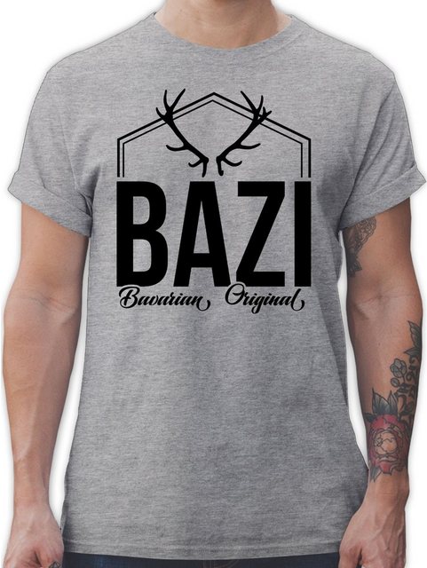 Shirtracer T-Shirt Bazi - Original Bavarian Bayern Männer günstig online kaufen